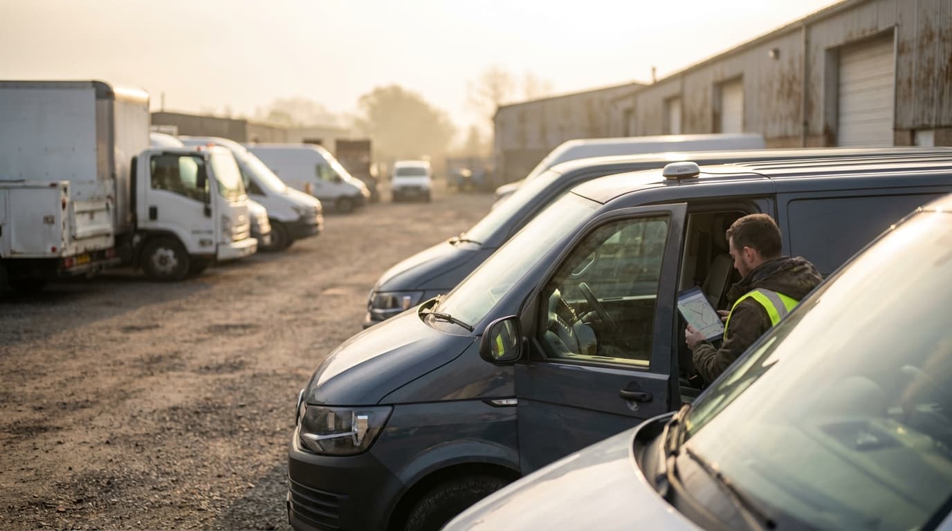Teleobserwacja pojazdów jako narzędzie do ochrony mienia firmy.