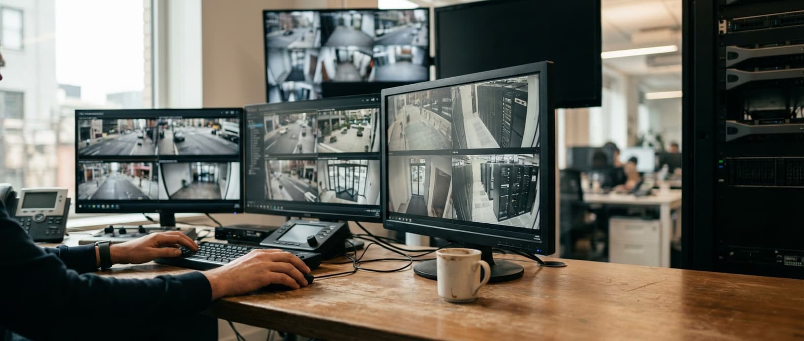 Jakie są praktyczne korzyści z łączenia 4 kamer w jeden obraz?