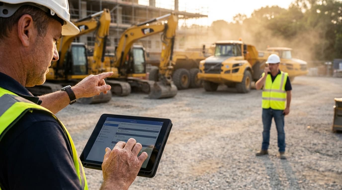 Jak skutecznie zarządzać flotą maszyn budowlanych w jednej aplikacji?